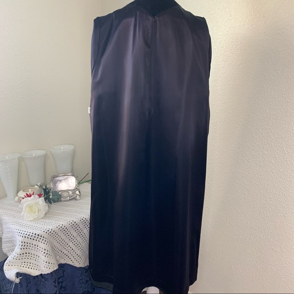 Vintage 60’s Long Coat, Real Fur Collar, Sz M - Picture 10 of 16